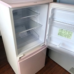 北九州市内配送無料 保証付き SHARP(シャープ)の137L 2ドア冷蔵庫「SJ