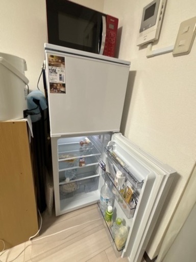 家電 キッチン家電 冷蔵庫　2022.12月購入　131L