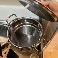 ゆで鍋　ラーメンなどの大人数用