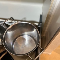 ゆで鍋　ラーメンなどの大人数用