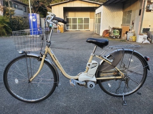 ♦️ET390番 Panasonic   ENE632電動自転車