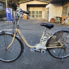 ♦️ET390番 Panasonic   ENE632電動自転車