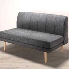 リビングダイニングソファ(5人掛け) グレー　