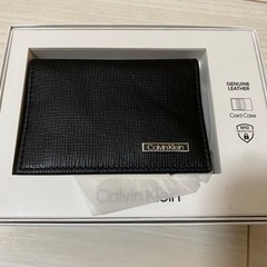 値下げ 新品未使用 Calvin Klein カードケース