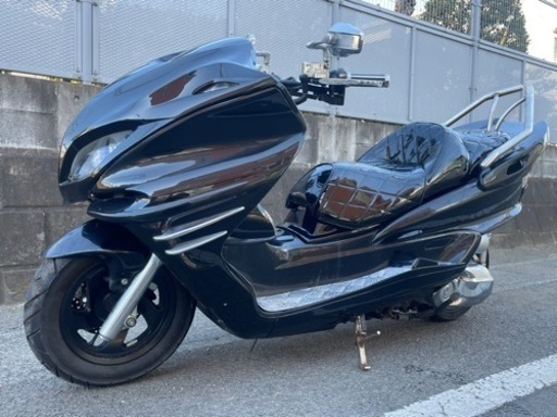 YAMAHA・マジェスティC・スピーカー四発・オールブラック・全国陸送