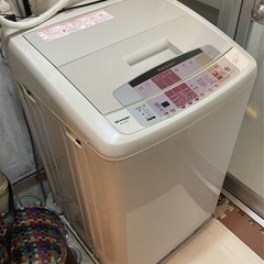 全自動洗濯機 SHARP シャープ ES-D78  7.0kg洗...