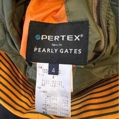 パーリーゲイツ　リバーシブル 中綿 4way ジャケット サイズ4