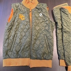 パーリーゲイツ　リバーシブル 中綿 4way ジャケット サイズ4