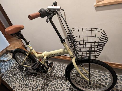 （お話し中）折りたたみ自転車　20インチ　美品