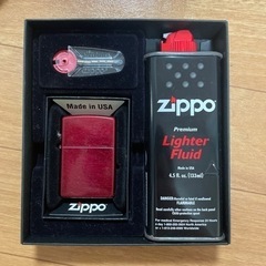 【成立】ZIPPO ジッポ　箱付　ライター