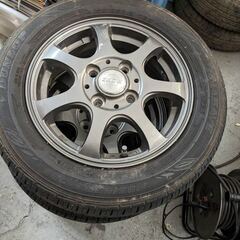 アルミ ホイール タイヤ付き 155/65R13 PCD 100...