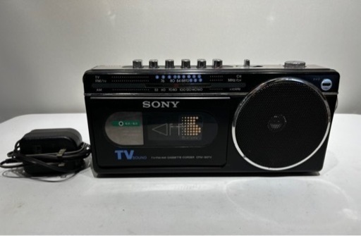 SONY ソニー カセットレコーダー CFM-120TV ラジカセ