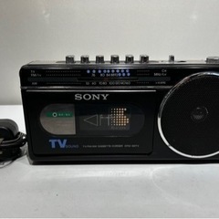 SONY ソニー カセットレコーダー CFM-120TV ラジカセ