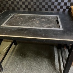 鉄板焼き　テーブル