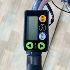 ③5939子供乗せ電動アシスト自転車YAMAHA 26インチ良好バッテリー