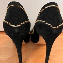 Ferragamoパンプス☆本スエード☆35 1/2