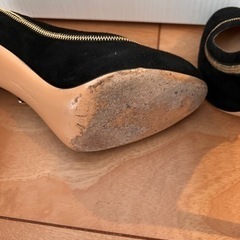 Ferragamoパンプス☆本スエード☆35 1/2