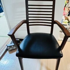 ニトリ　ダイニングテーブル、チェア　5点セット　ロレイン3　ミドルブラウン