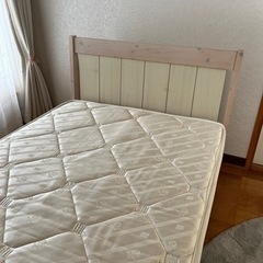 ☆美品☆   ニトリ   シングルベッド  マットレス付き