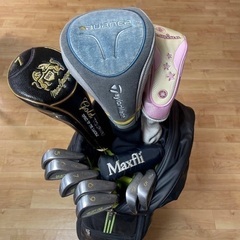 ゴルフクラブ11本セット・レディース【adidas キャディバッグ 付き】