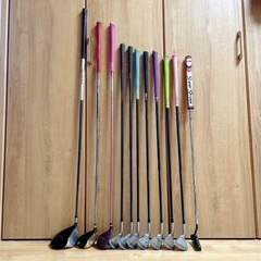 ゴルフクラブ11本セット・レディース【adidas キャディバッグ 付き】