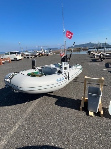 ジョイクラフト 2馬力 ゴムボート GARMIN 魚探 セット 値下げしました！