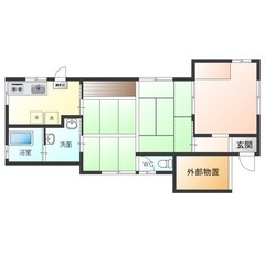 希少戸建て🉐津市栗真町🉐ペット可🉑シェアハウス、デイサービスに最...