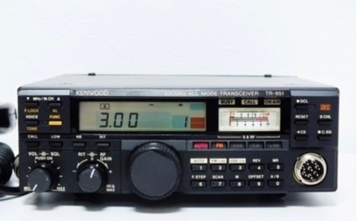 kenwood  TR-851 430Mhz SSB-FM トランシーバー　整備品