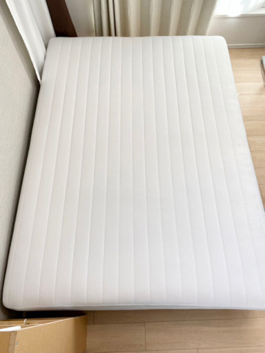 取り引き中です】無印良品 ダブルベッド・マットレス