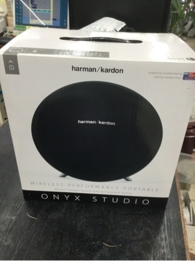 【✨人気のharman kardon❗️新品未使用品❗️Bluetooth対応❗️高音質なサウンド❗️お買得❗️✨】定価¥17,900円 harman kardon ONYXSTUDIOワイヤレススピーカー