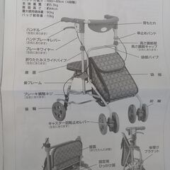 ☆ジモティ割あり☆ 島製作所 シルバーカー エアウォーカー ピンク H80