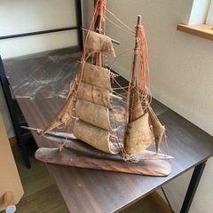 木製 帆船 アンティーク