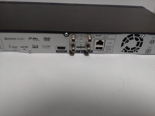 SHARP AQUOS BDレコーダー BD-NW12002018年製整備品