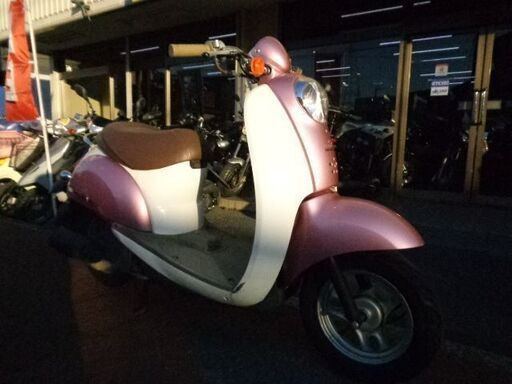 NO.4888　クレアスクーピー（ＣＲＥＡ ＳＣＯＯＰＹ）水冷４サイクルエンジン　フューエルインジェクション車　メタリックピンク＆ホワイト　☆彡