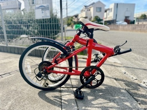 フェラーリ 折りたたみ ミニベロ自転車 20インチ
