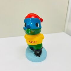 希少品】辰巳化学 ソフビ 貯金箱 T・C会 札幌オリンピック レトロ 10cm 