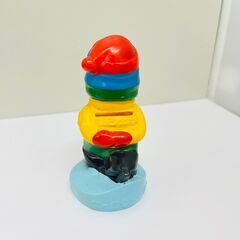 希少品】辰巳化学 ソフビ 貯金箱 T・C会 札幌オリンピック レトロ 10cm 