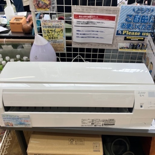 3/6値下げしました！ポカポカMITSUBISHI 2.8kwエアコン 2022年製 MSZ-GE2822 三菱 霧ヶ峰 日本製 スタンダードモデル フロアアイ NO.1068