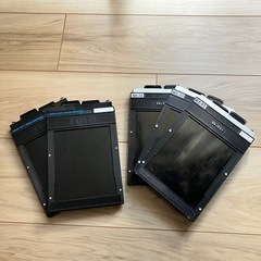 中古 4×5カットフィルムホルダー 5個