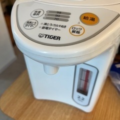 タイガー マイコン電気ポット 2.2L ホワイト PDR-G221W