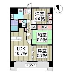 💙💙礼０！《3LDK》宇都宮市♣宇都宮駅から徒歩14分！エレベー...