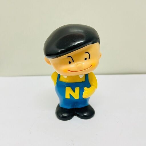 【希少品】 農協北信連 貯金箱 ソフビ のんちゃん 10cm以下