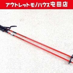 ROSSIGNOL スキーポール 100cm オレンジ系 スキー...