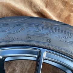 【値下げ】エンケイチューニング ENKEI TUNING FC01 17インチ 7J +48 PCD100 5H、FINALIST 595EVO 205/45R17 タイヤホイール 4本セット