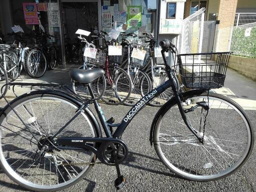 中古自転車2880 27インチ 6段ギヤ LEDオートライト