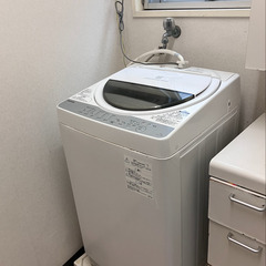 無料　洗濯機　AW-7G6　東芝　2018年製