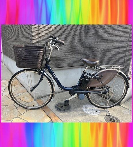 超容量16Ah パナソニック Panasonic 電動自転車　電動アシスト自転車　中古 11909