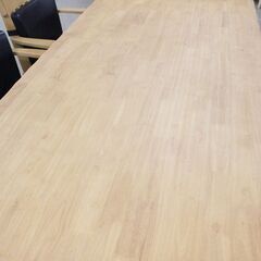 ダイニングテーブル　8人掛けセット　片側ベンチタイプ