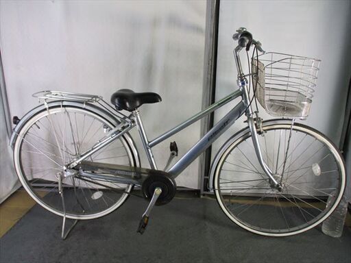 Ｄ266　★限定特価　整備済み★ブリヂストン　アルベルト★ 中古自転車 【　27インチ　シルバー　 】
