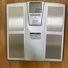 体脂肪計付き体重計